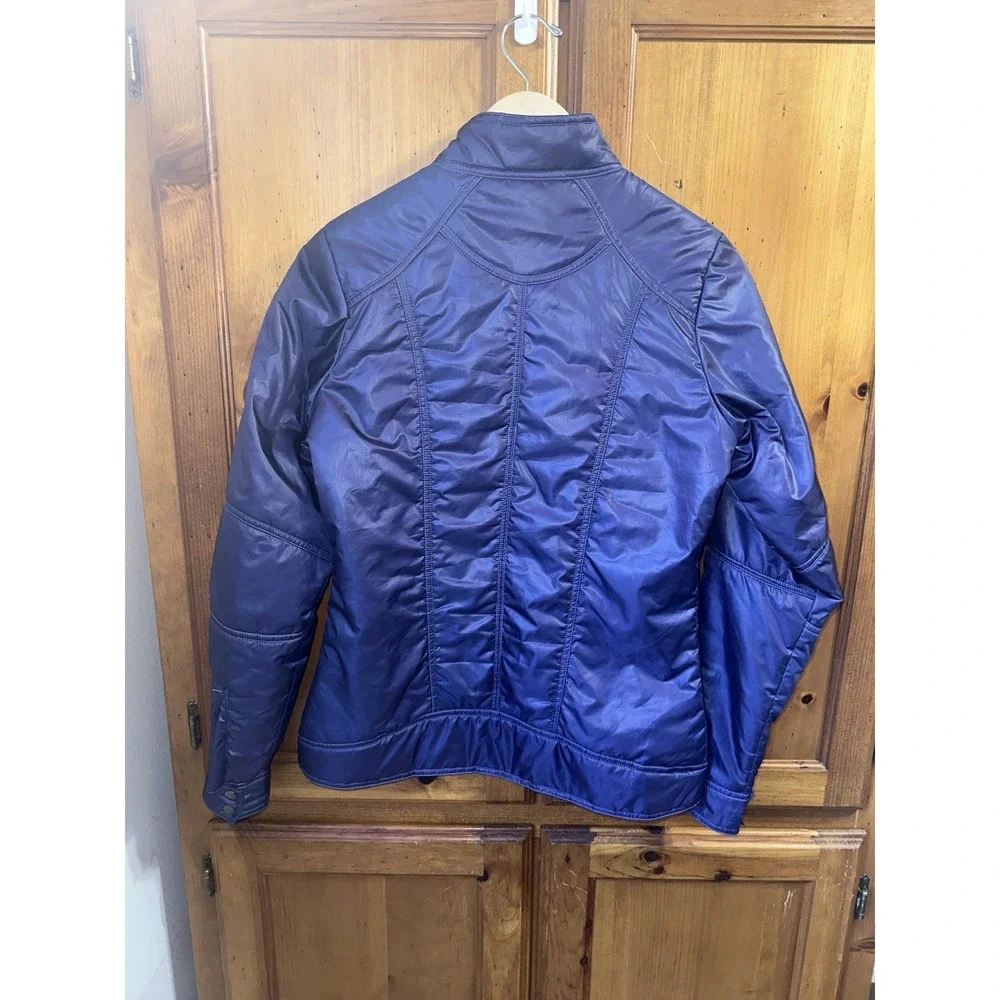 Kuhl Women's XS Pertex Tech Primaloft Full Zip Lightweight Jacket Coat Purple - Picture 8 of 10